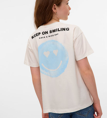 Vero Moda Girl T-Shirt - VmPhotostatic - Snow White/Ballon