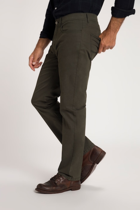 Twillhose, Bauchfit, 5-Pocket, Regular Fit