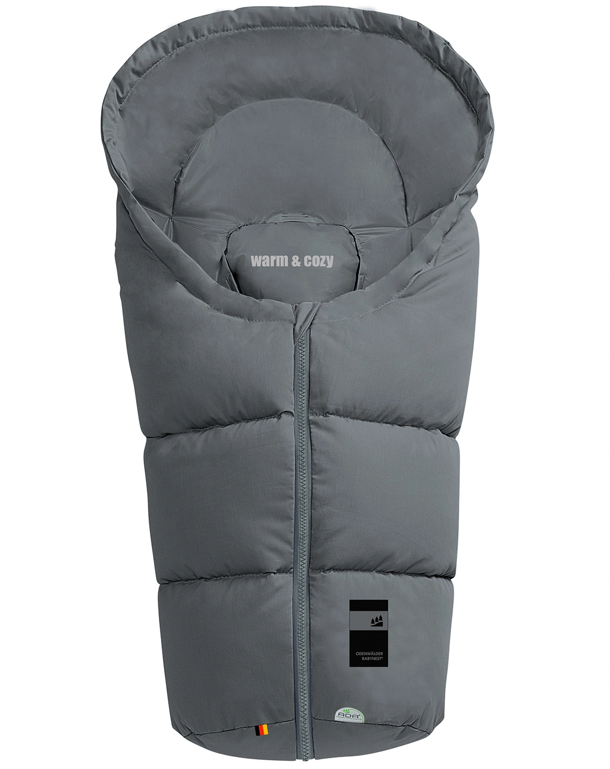 Fußsack MILO (81cm) in grau