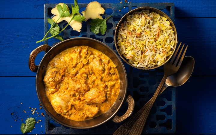 Chicken Biryani mit Reis portofrei bestellen!