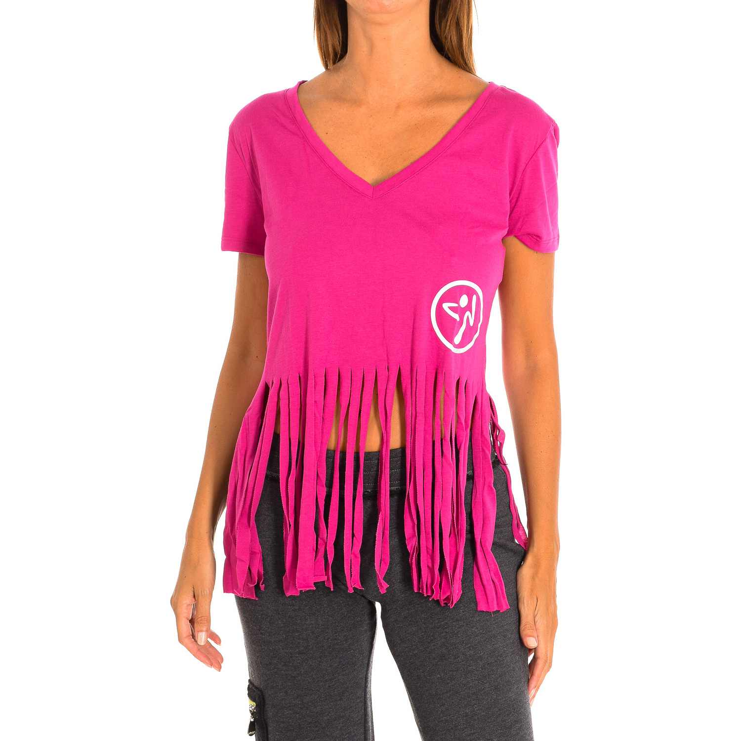Camiseta esportiva Zumba Fringe II Z1t00371 Z1t00371