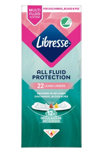 Libresse Extra Protection Long Inlegkruisjes 22 Stuks