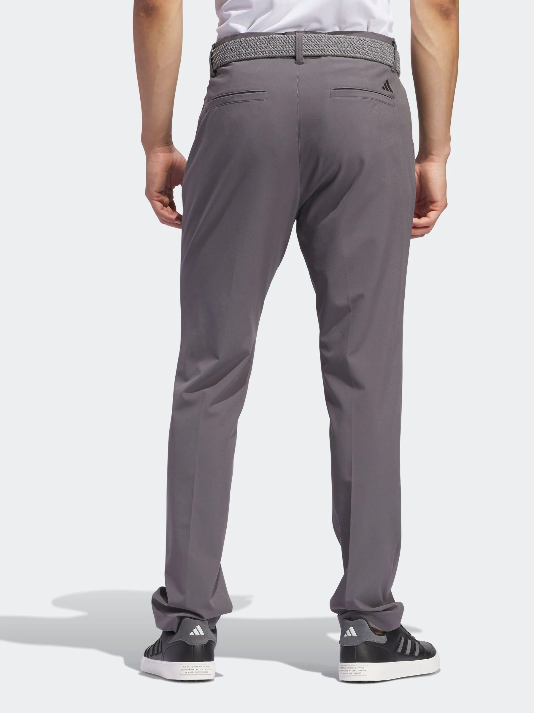Grijs - adidas Golf broek met toelopende pijpen