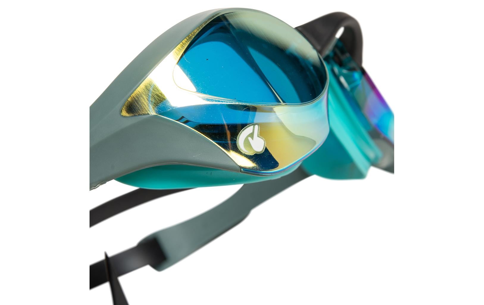 Schwimmbrille Cobra Ultra Swipe Mirror Grau/SchwarzVerspiegelte Wettkampfschwimmbrille