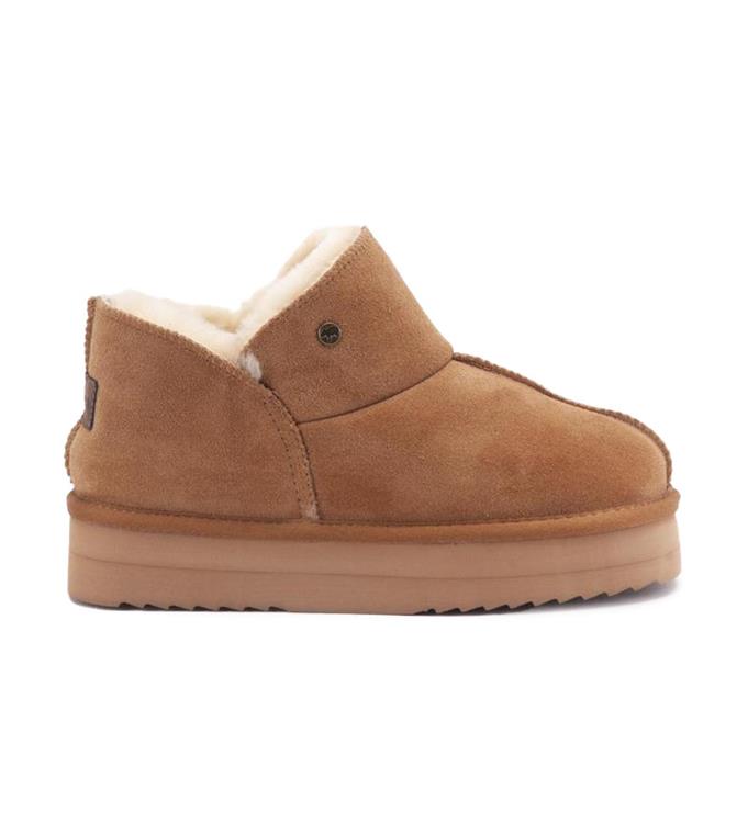 Warmbat Willow plateau suede cognac [WLW371025-33]