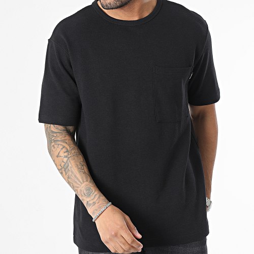 Tee Shirt Poche Anos Rlx Structure Noir