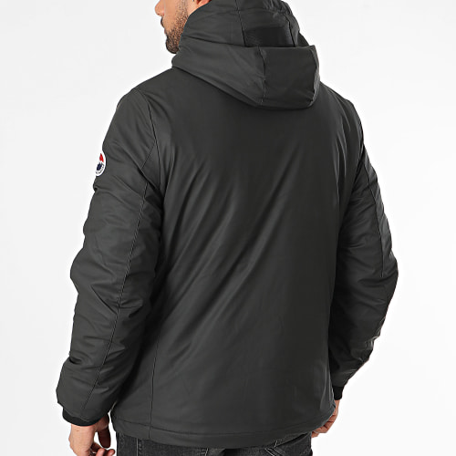 Veste Capuche Zippée Noir