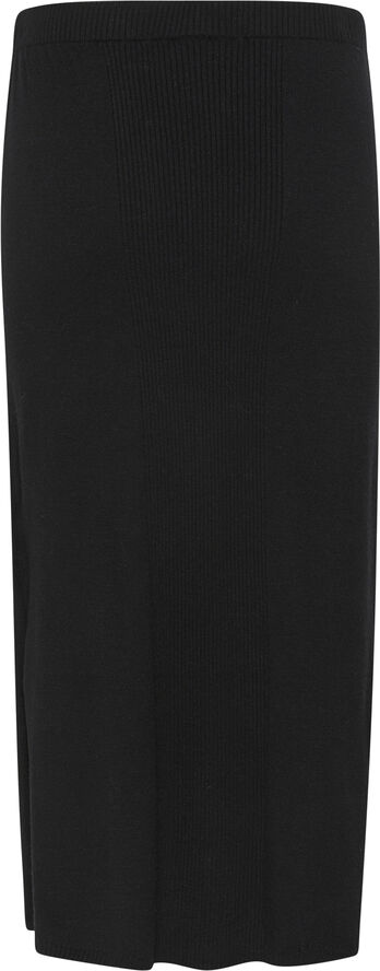Cream CRDela Knit Skirt Pitch black