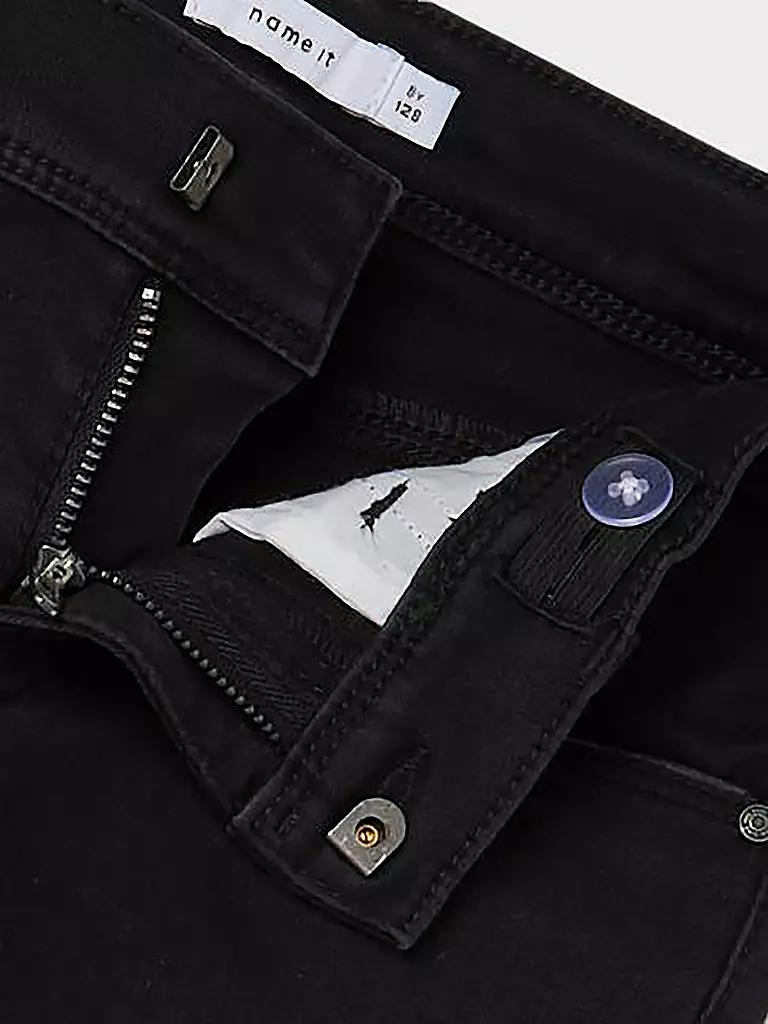 NAME IT Mädchen Jeans Straight Fit SALLI schwarz