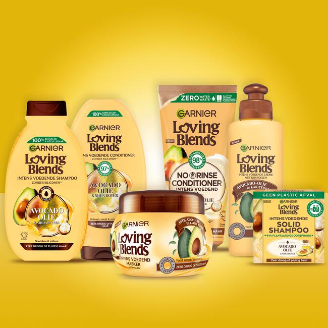 Garnier Loving Blends Avocado Olie & Karité Boter Shampoo 300 ML