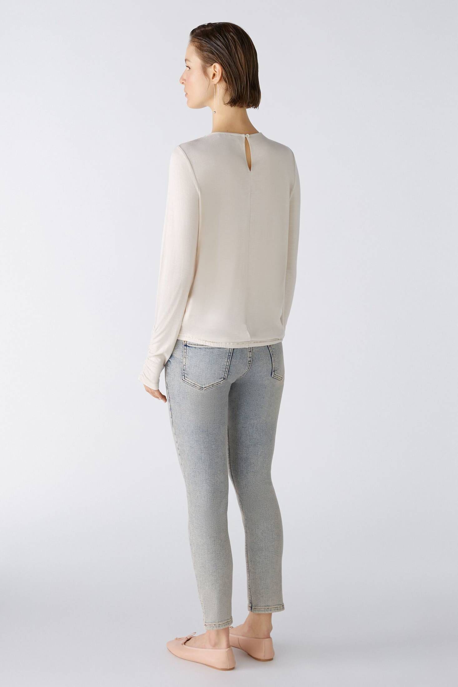 Oui| Damen Blusenshirt