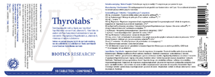 Biotics Thyrotabs Tabletten 90TB