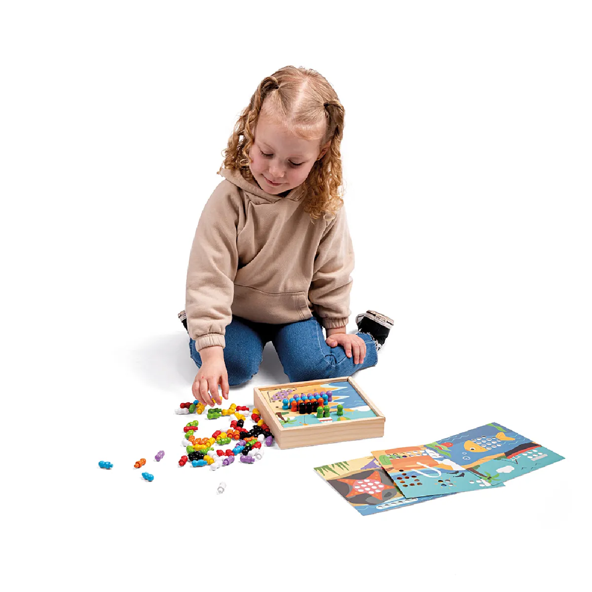 Bigjigs Toys Peg de Bord de Mer Puzzle Bois