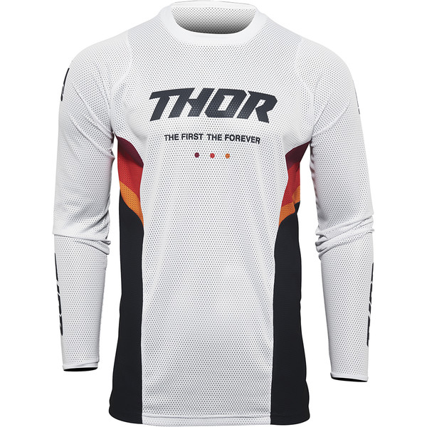 Thor Motocross - Maillot Pulse Air React Blanc / Noir / Violet