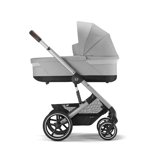 Poussette Balios S Lux   Châssis Silver - Lava Grey        de               CYBEX