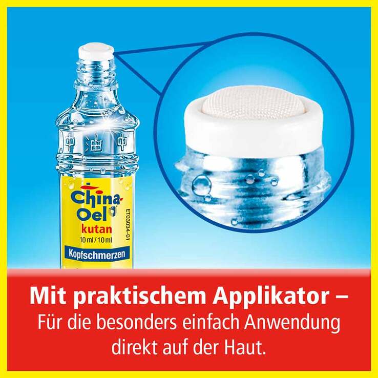 China Oel kutan Flüssigkeit zur Anwendung auf der Haut, 10 ml