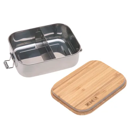 Lässig Kinder Brotdose Edelstahl - Lunchbox, Adventure