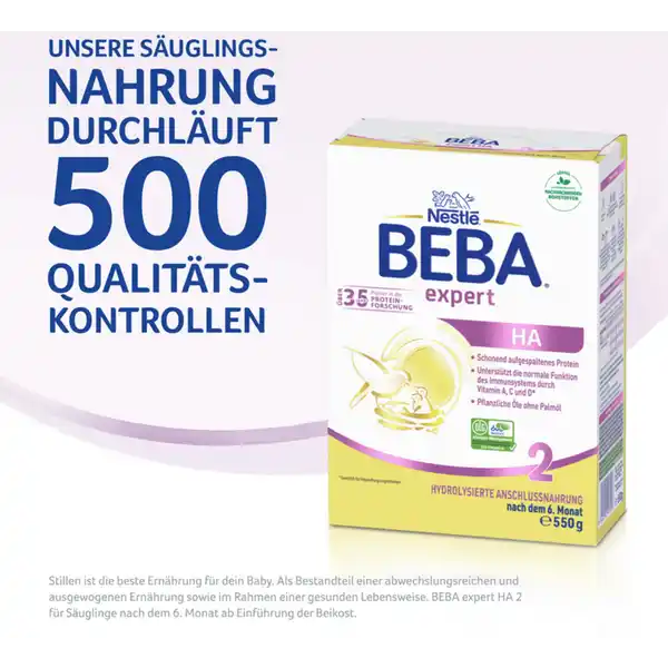 Expert HA2 Folgenahrung nach dem 6. Monat