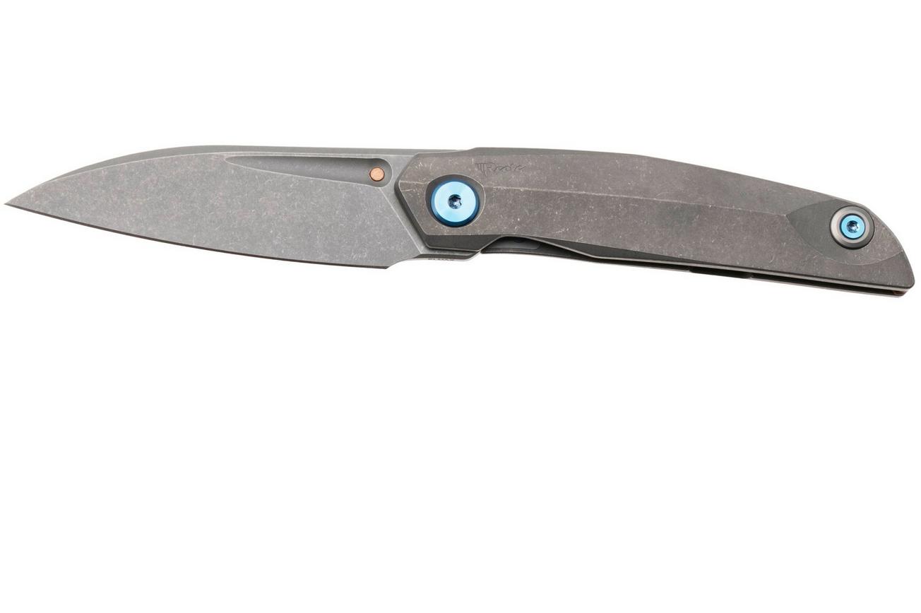 Reate VK-ANUB-TI-DW, Darkwashed Elmax, Darkwashed Titanium zakmes, Vulpex Knives design