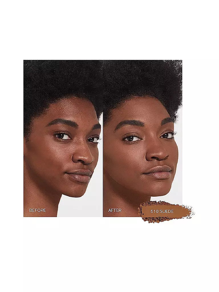 SHISEIDO Synchro Skin Self-Refreshing Custom Finish Powder Foundation (510 Suede) beige