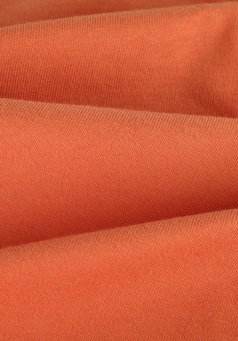 ANOTHER LABEL oranje another label t-shirt gaure t-shirt