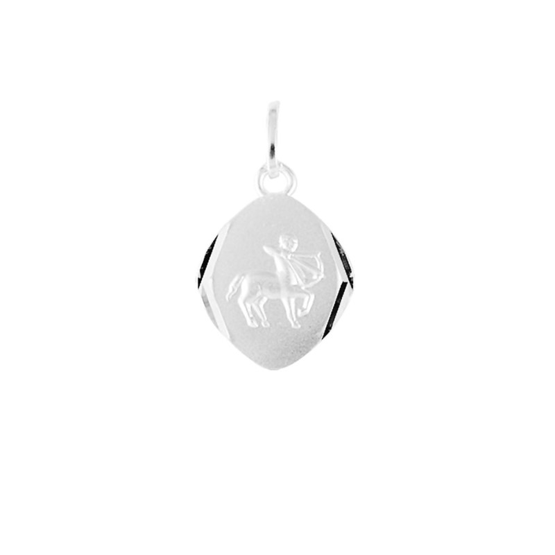 Pendentif mixte - Argent 925 - Signe Astrologique - Sagittaire