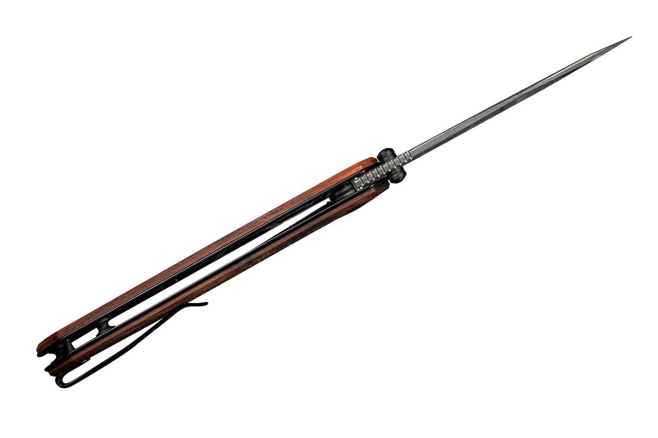 Civivi Tacticorix C23055-DS1 Damascus, Guibourtia Wood, zakmes