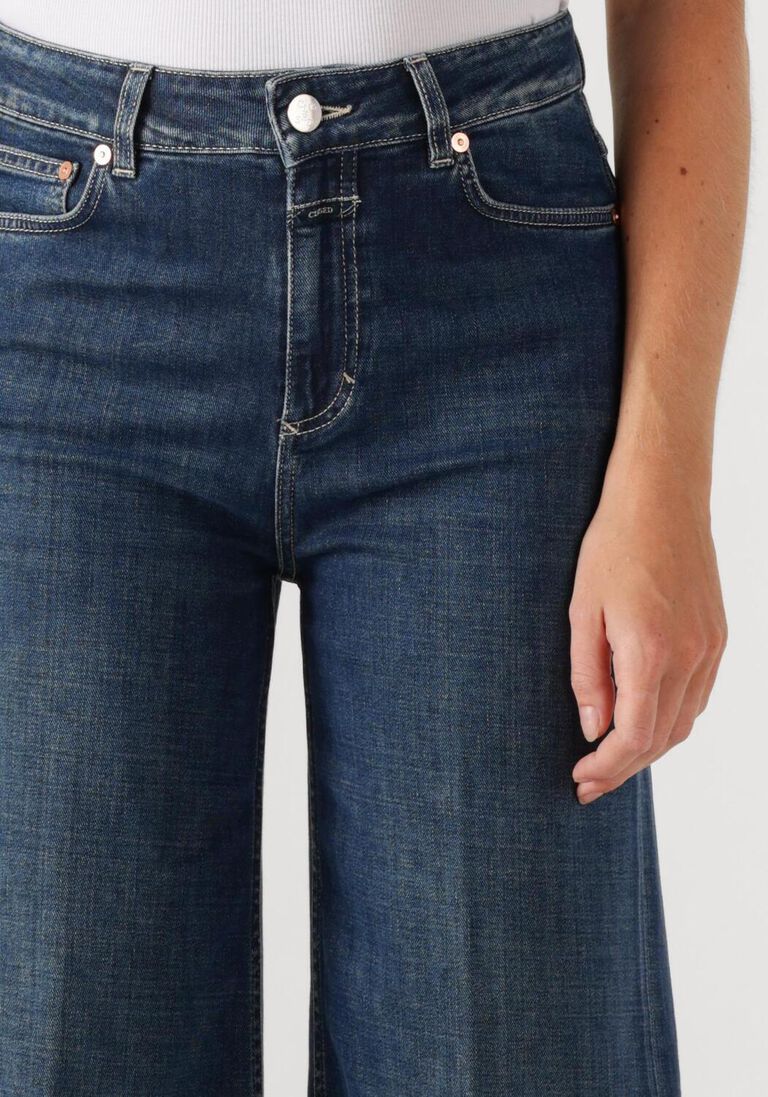 blauwe closed wide jeans glow up 1