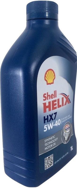 SHELL - HELIX HX7 - Motorolie - 5W40 - Synthetische Technologie - 1 Liter