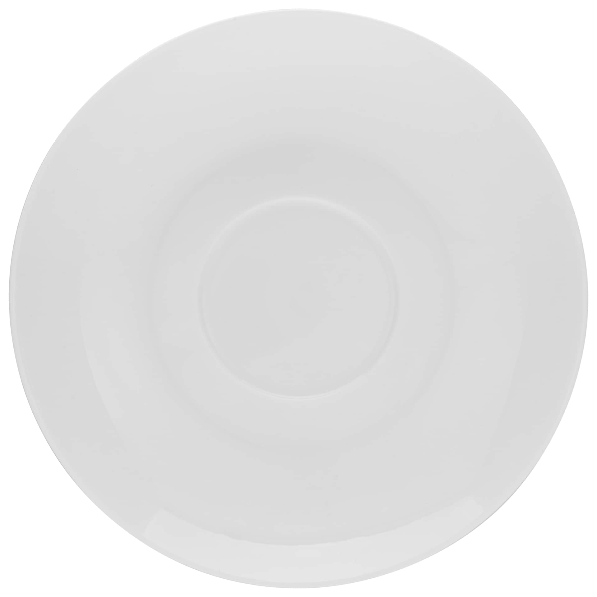 CreaTable Untertasse FLEUR ROYAL 6er Set creme weiß