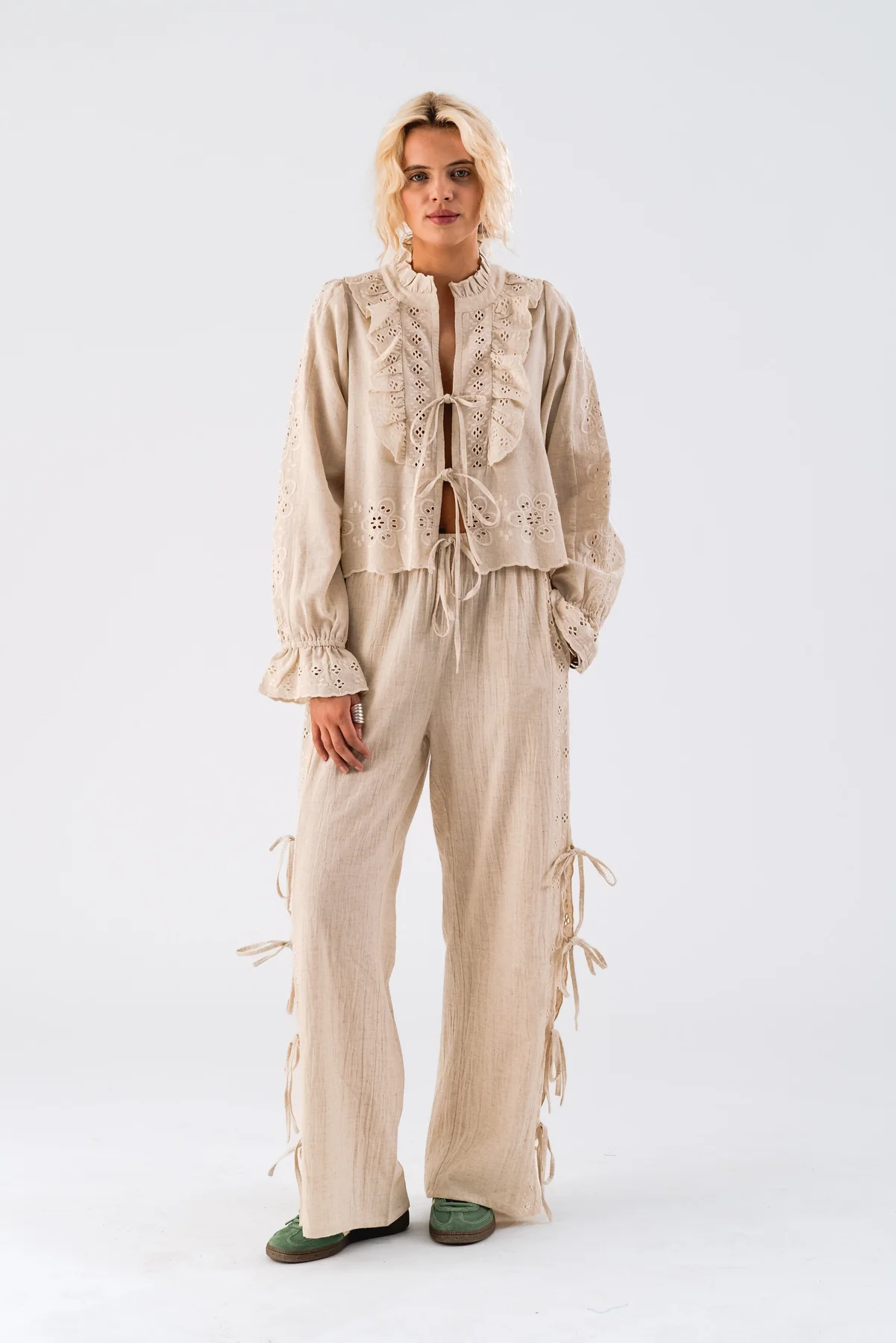 Lollys Laundry Davenportll Blouse Ls 03 ecru
