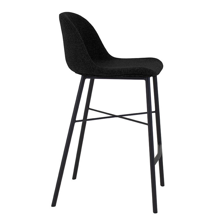 Barkruk - Jade Zwart | Stoer design