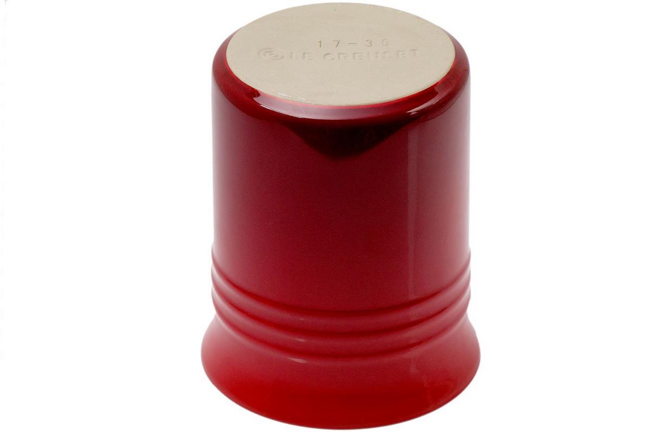 Le Creuset spatelpot kersenrood, 15 cm