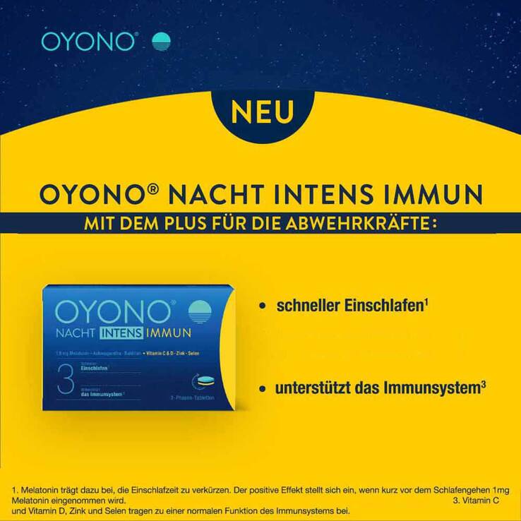 Oyono Nacht Intens Immun Tabletten, 20 St