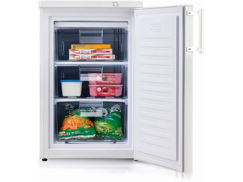 Domo Gefrierschrank DO91135F Rechts/Wechselbar Freistehender Gefrierschrank