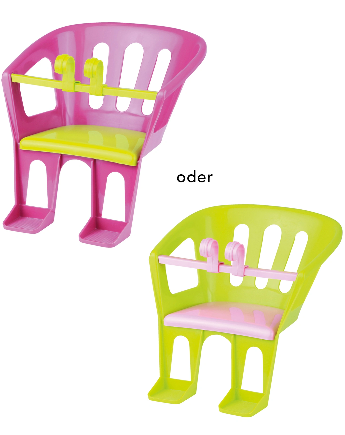 Puppen-Lenkersitz FRÜHLING aus Kunststoff