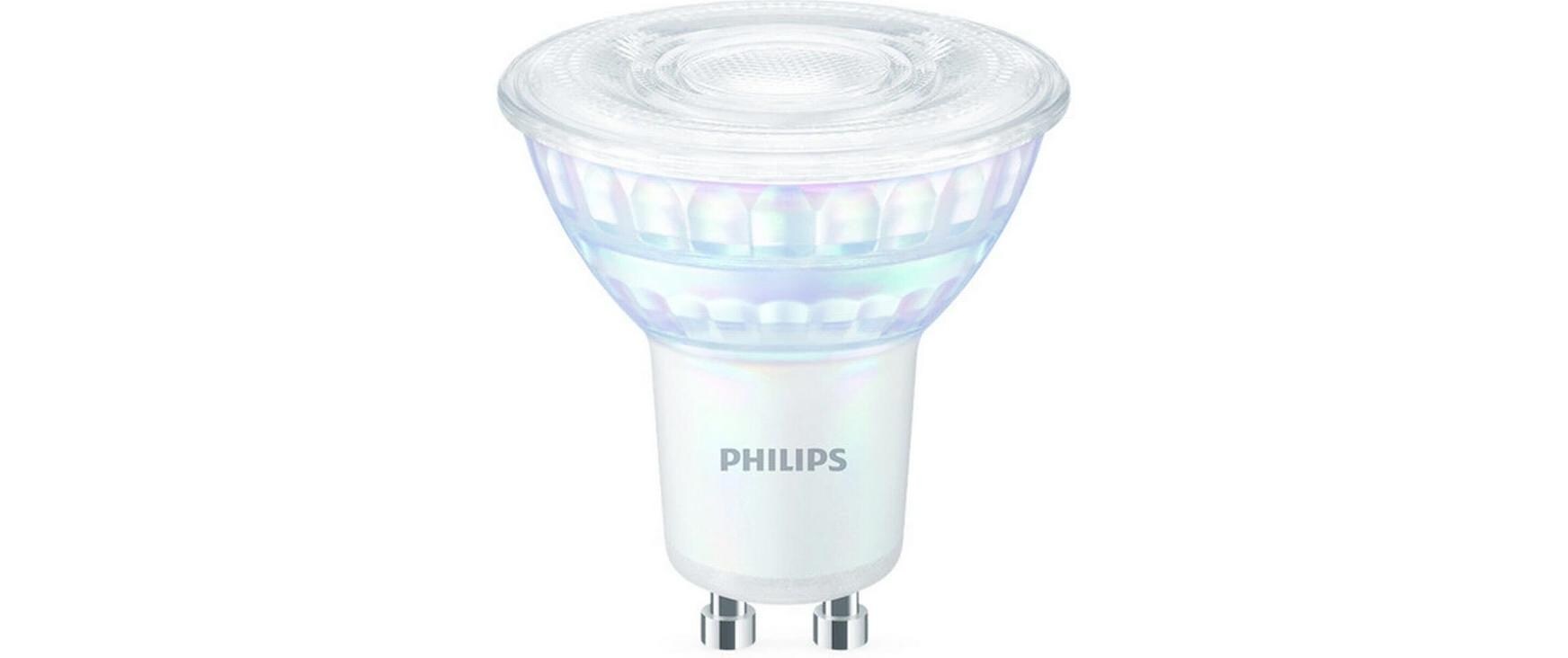 Lampe LEDcla 35W GU10 WW WGD90 WarmweissLeuchtmittel GU10 mit klarem Glas
