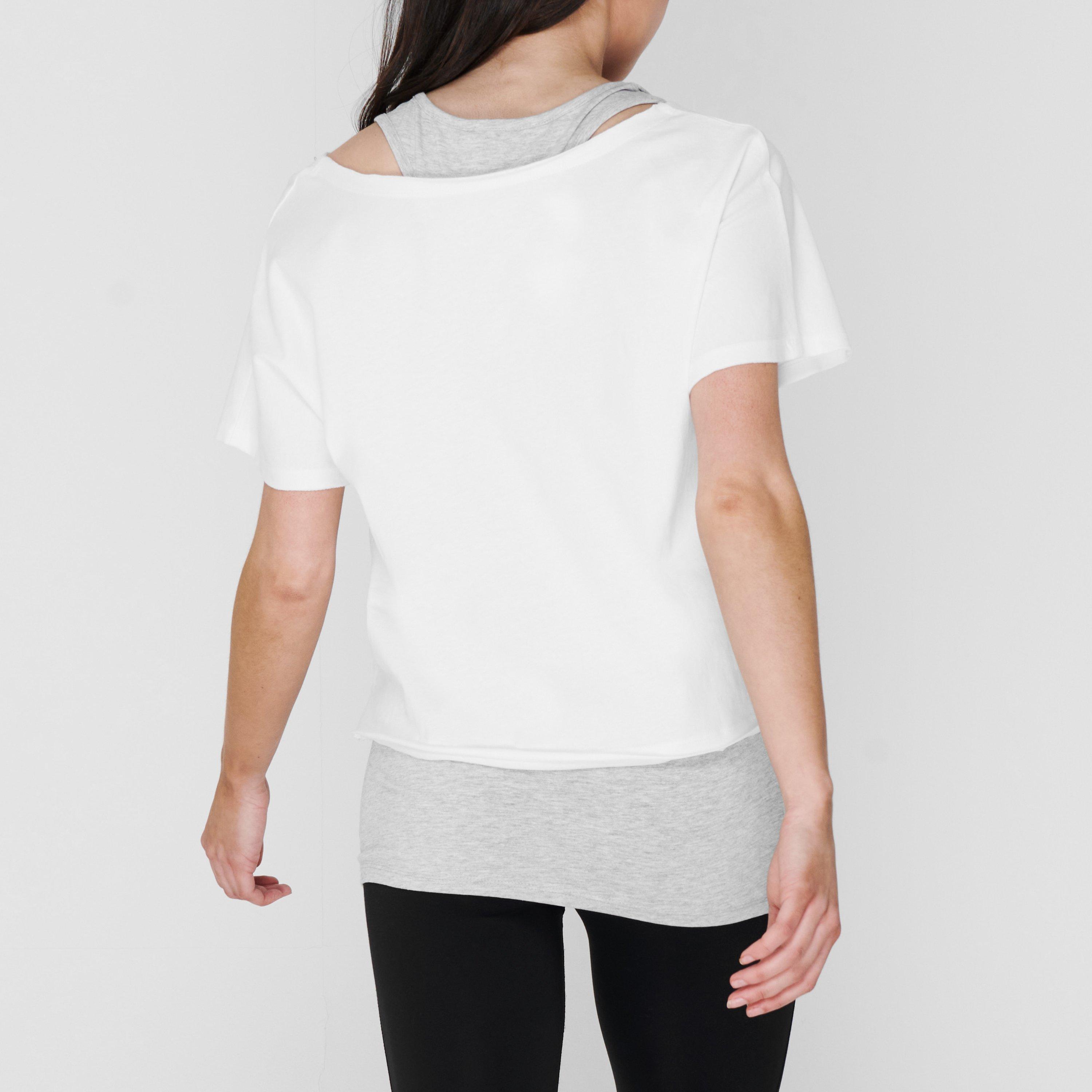 Golddigga Double Layer T Shirt Ladies