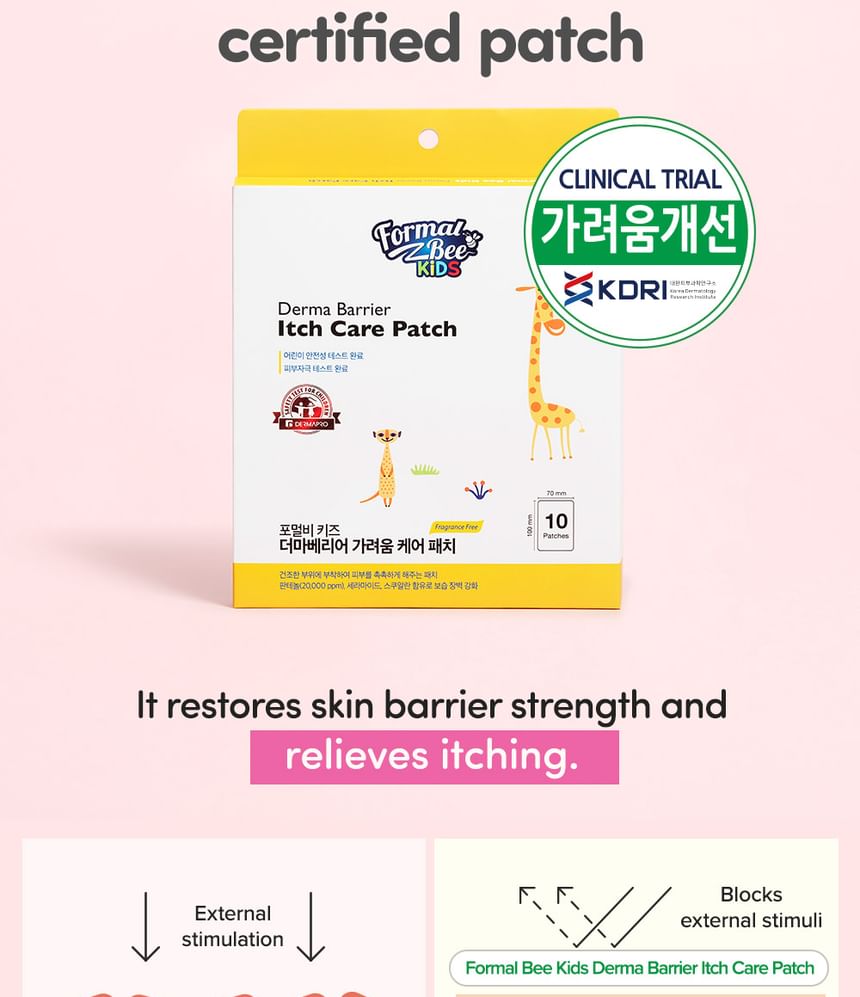 Formal Bee - Kinder Derma Barrier Jeukpleister