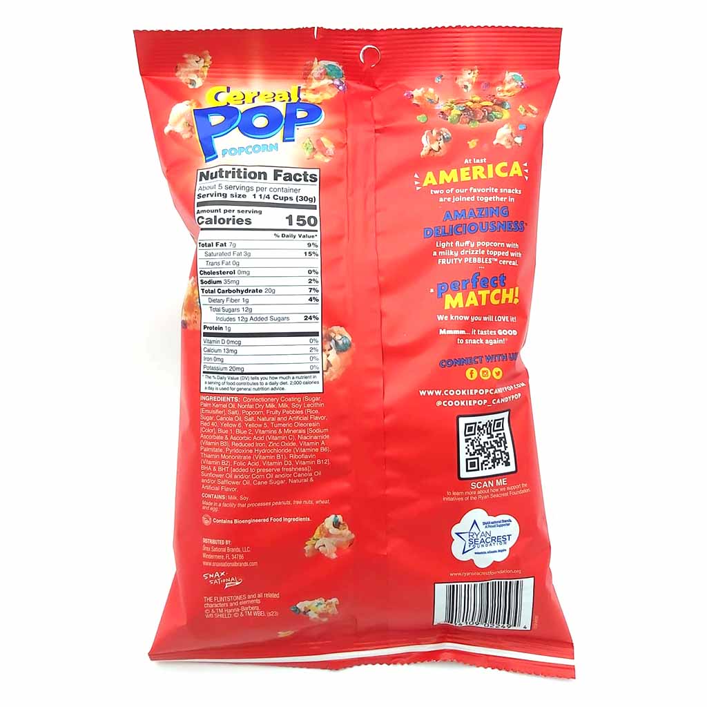 Cereal POP Popcorn Fruity Pebbles 149g MHD:9.3.25