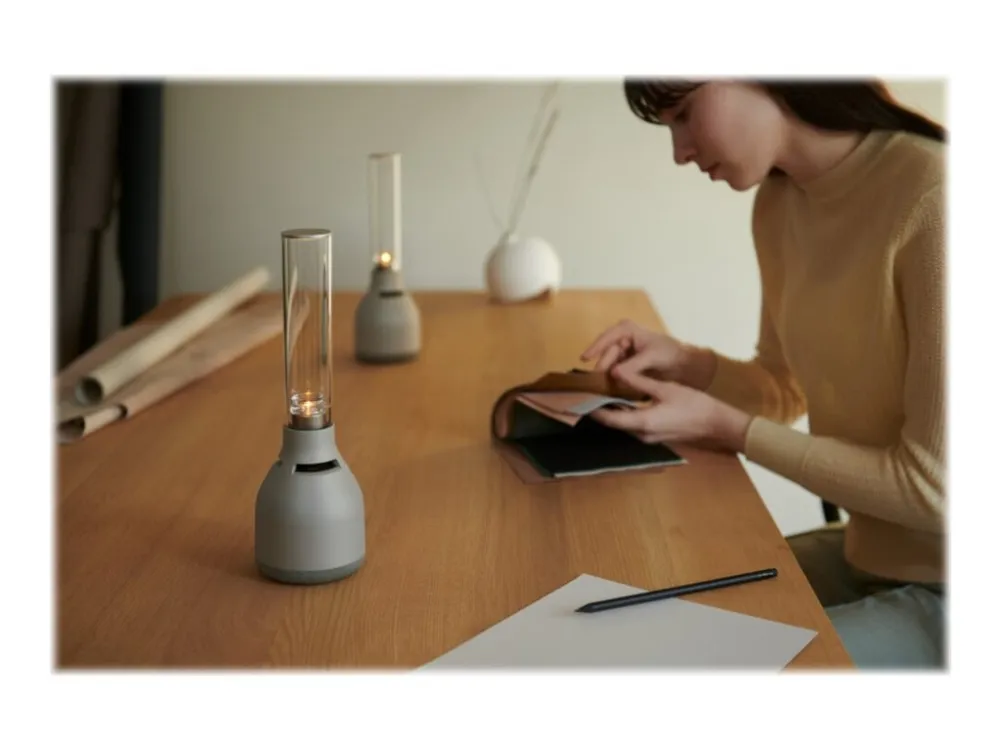Sony Glass Sound LSPX-S3 - Højttaler - til transportabel brug - trådløs - Bluetooth - App-kontrolleret - 2-vejs