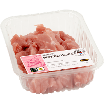 Jumbo Varkens Wokblokjes 350g