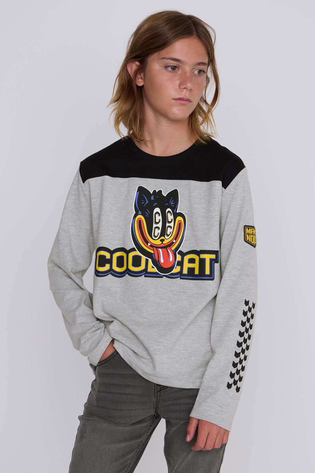 Coolcat Longsleeve Colourblock CoolCat T-shirt Tobias