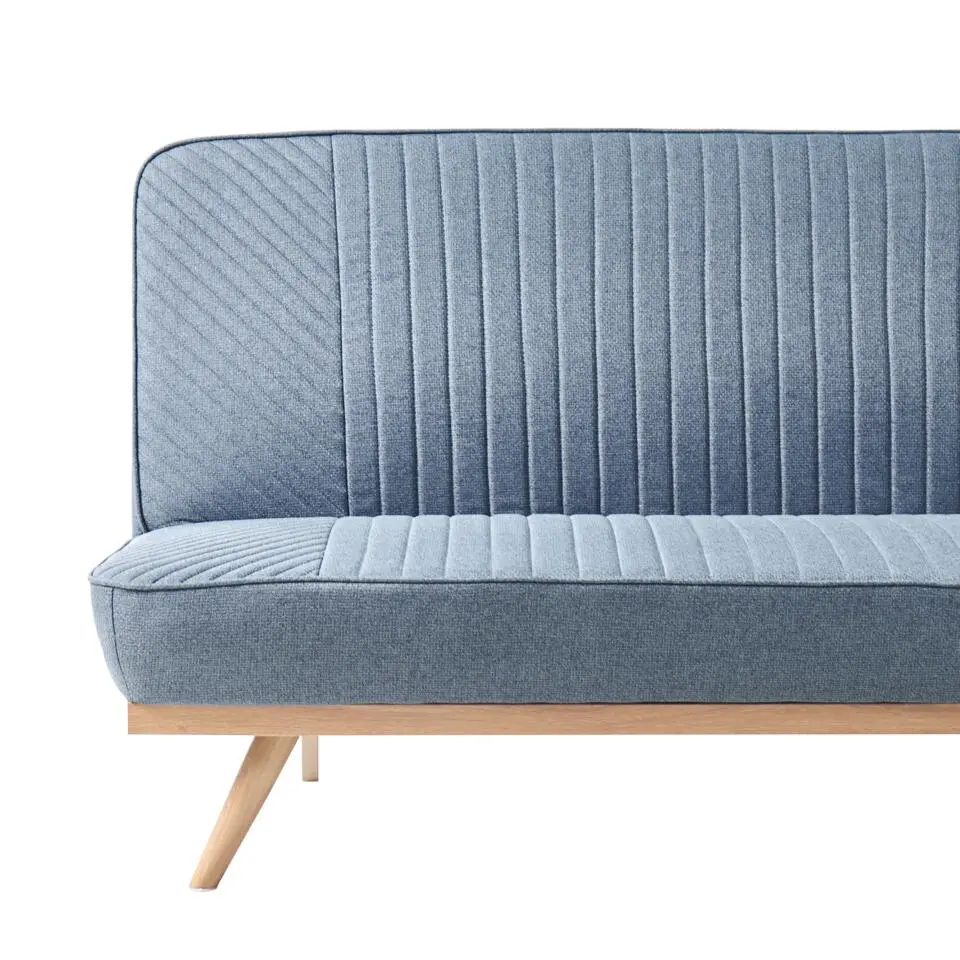 KALFAFELL - Slaapbank - Blauw - Polyester