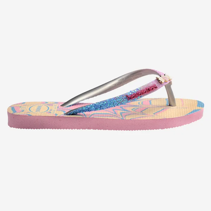 Havaianas Slim Glitter Trendy Teenslippers Junior