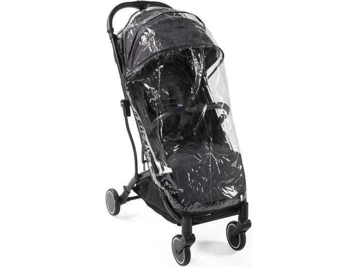 Chicco Trolley Me, Baldakin, Letvægts klapvogn, Ethvert køn, Sammenfoldelig, Sort, Grå
