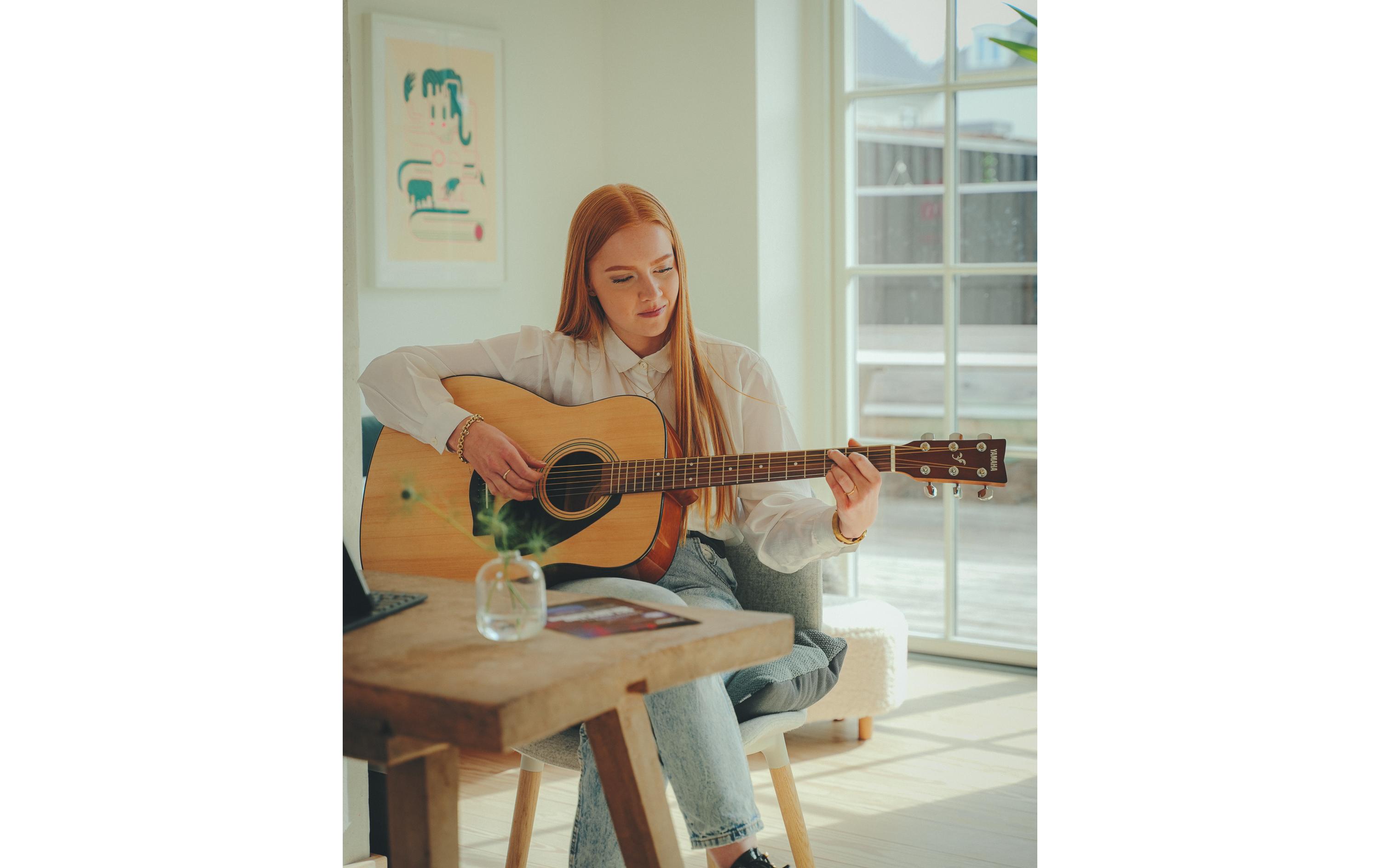 Westerngitarre F310 – Natur<br>Klassische Dreadnought-Westerngitarre
