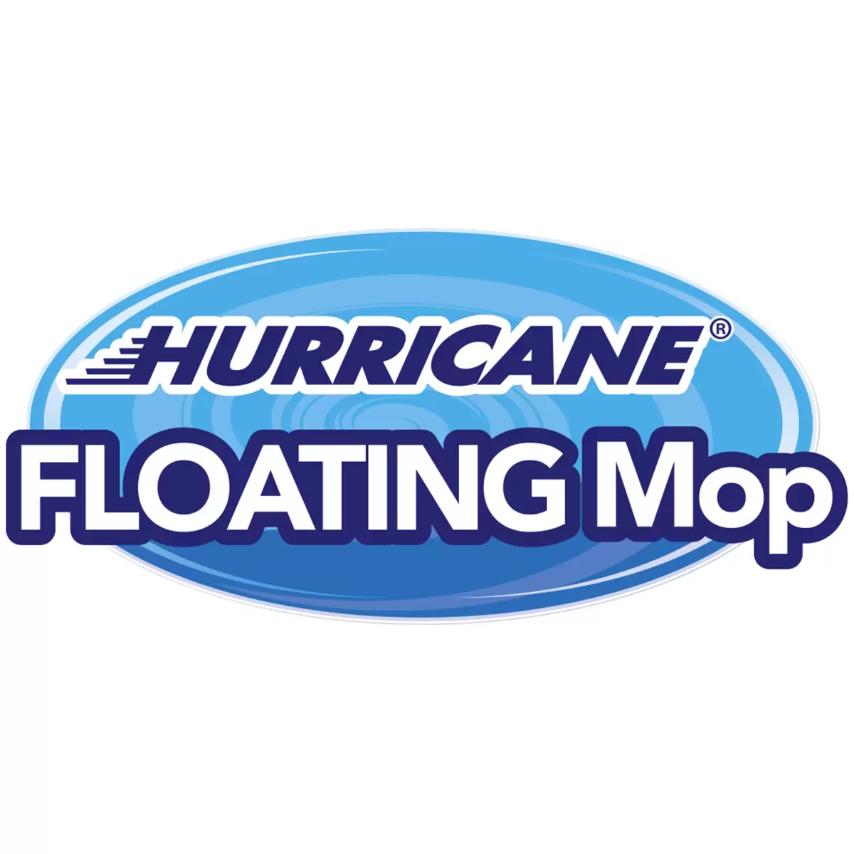 Elektro-Mop Hurrican Floating Mop weiss,blau