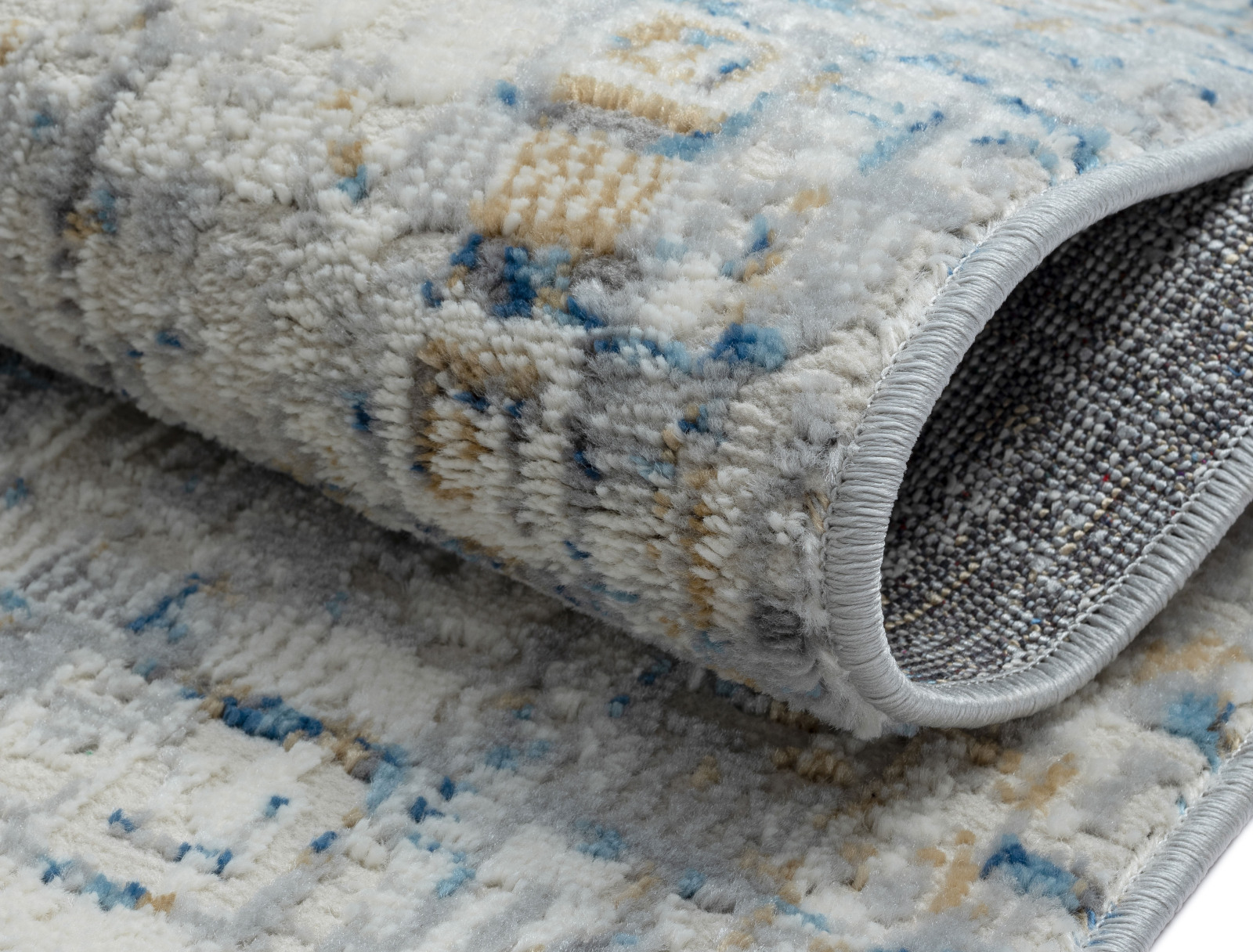 Teppich MY LOOK 2 - beige-hellgrau-blau - 200x290 cm