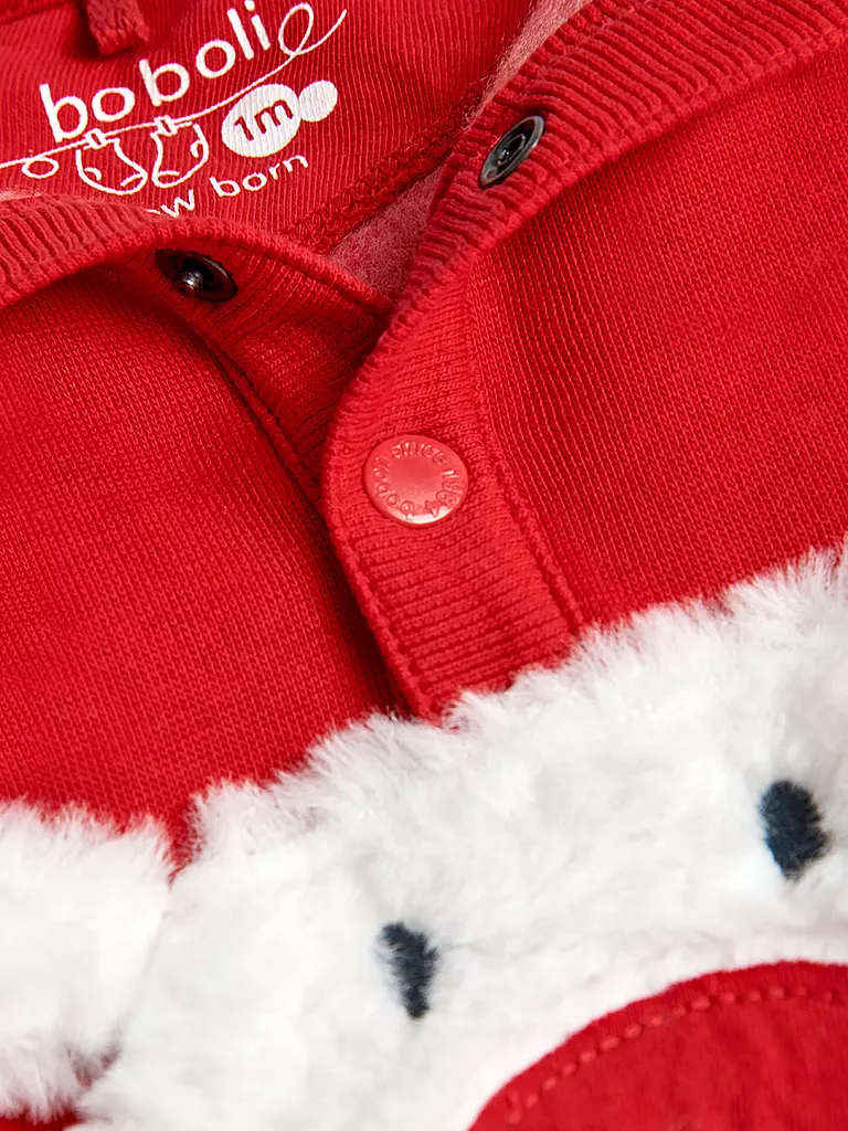 BOBOLI Baby Strampler rot